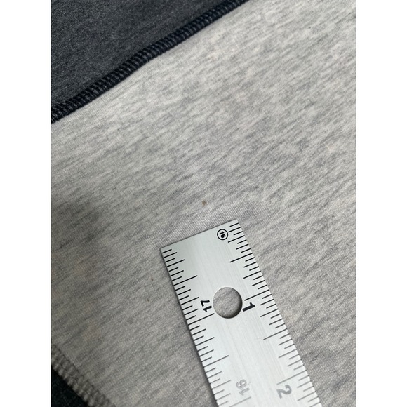 Athleta Colorblock Long Sleeve Shirt Dress Heather Gray Light Gray Bodycon XS - Picture 11 of 15